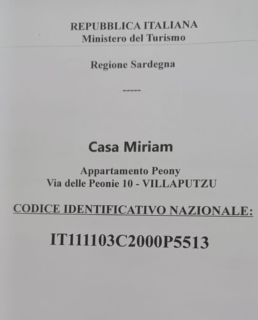 Casa Miriam - Appartamenti Vacanze Villaputzu Buitenkant foto